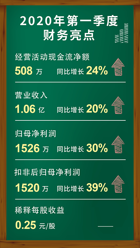 尊龙凯时2020年第一季度财务亮点