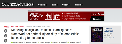 克日麻省理工大学的研究职员开发出一种盘算模子，可以资助改善注射类微粒制剂的可注射性并避免梗塞。