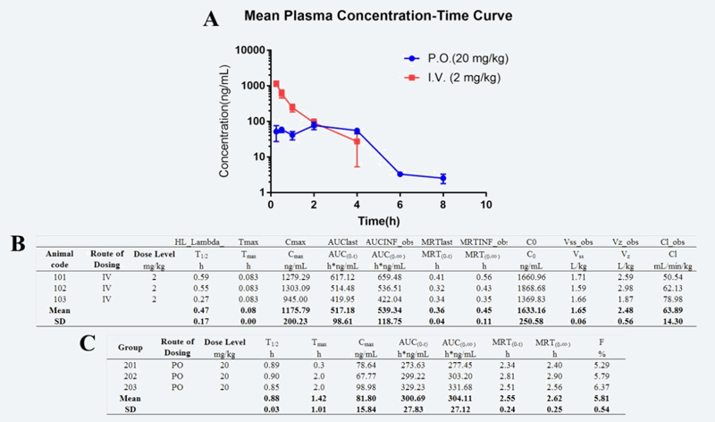 研究职员设计合成STAT3和HDAC双通路抑制剂用于治疗实体肿瘤，PK实验通过尊龙凯时举行