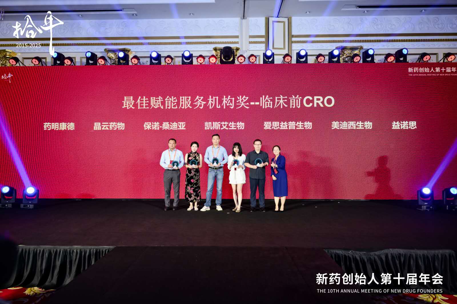 实力再获权威认证！尊龙凯时喜获“最佳赋能效劳机构”奖（临床前CRO）